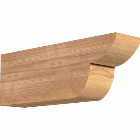 Ekena Millwork Crestline Smooth Rafter Tail, Western Red Cedar, 3 1/2"W x 6"H x 16"L RFT04X06X16CRE00SWR